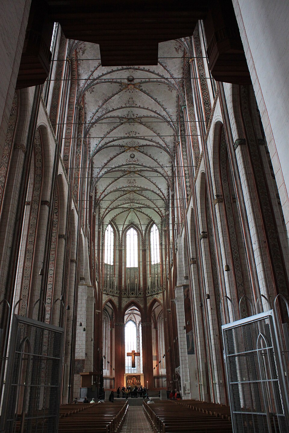 Mittelschiff der Marienkirche Lübeck